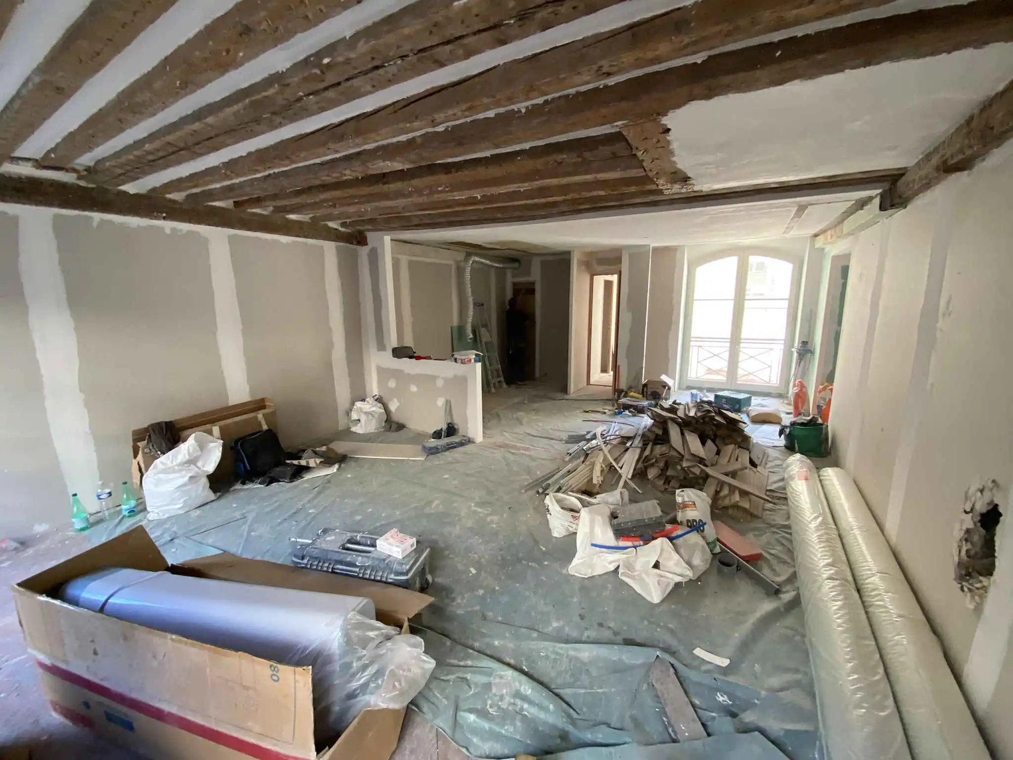 Avant rénovation appartement Paris quartier Guénégaud