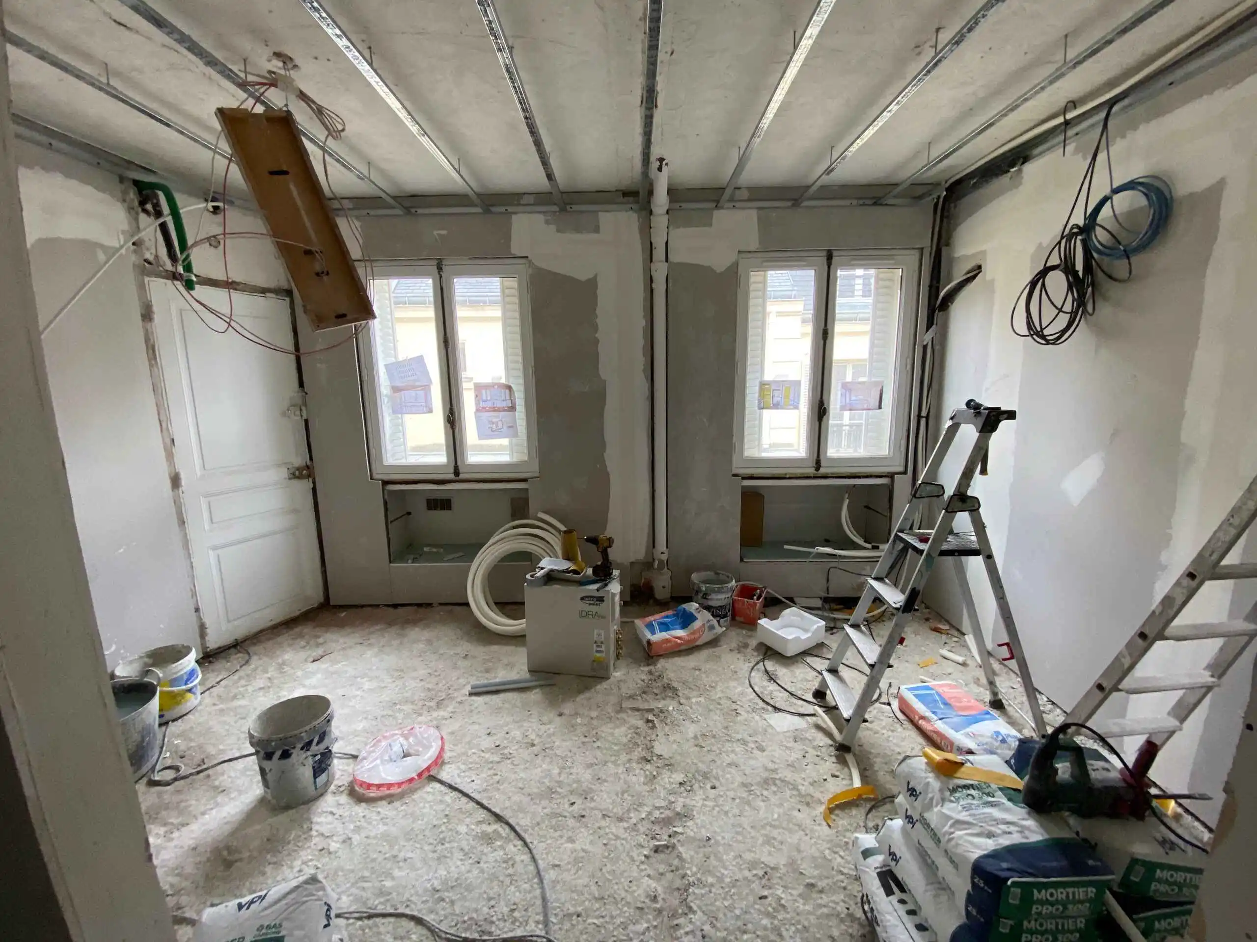 Avant rénovation appartement Paris IV arrondissement